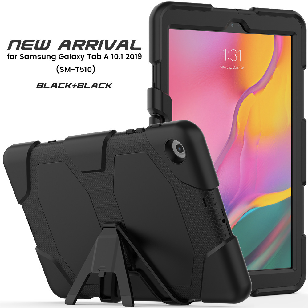 适用三星Tab A平板10.1保护套T515护套T510电脑全包支架保护壳