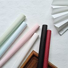 立体玫瑰压纹纸立体艺术鲜花立体压纹包装纸花店花束花艺花纸资材