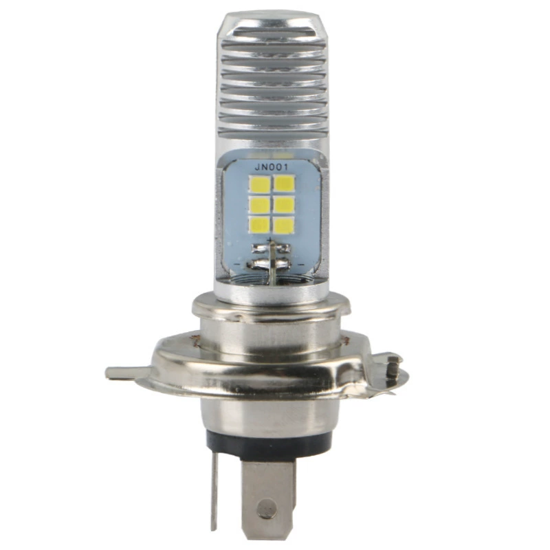 Мотоциклетная светодиодная фара P15D H6 H4 BA20D 2835 12SMD передняя лампочка для автомобиля