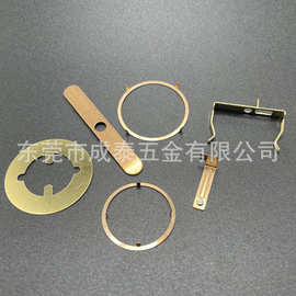 冲压垫片 冲压弹片 铜弹片五金冲压件 电子弹片导电接触铜片