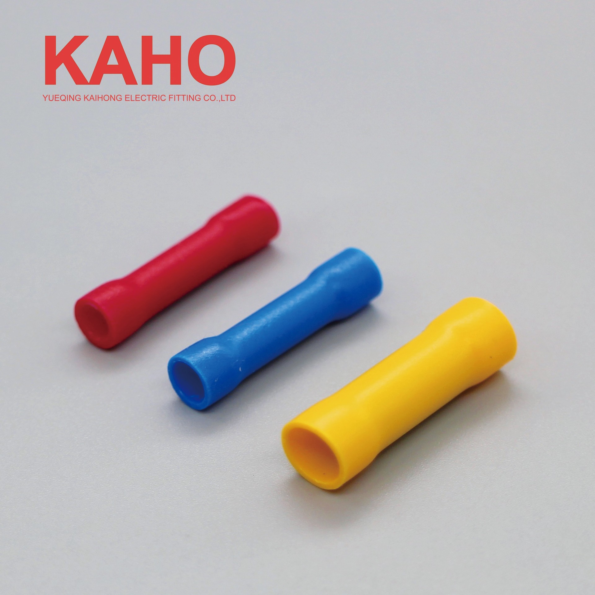 BV系列中间接头对接端子长形冷压绝缘接线端子厂家直销bv1.25