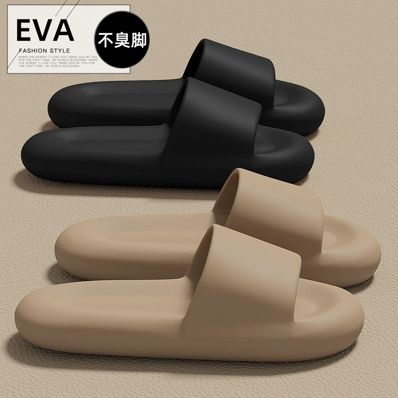 Шлепанцы EVA для женщин, нескользящая обувь для отелей и улицы, женские летние сандалии, дышащие домашние тапочки для ванной, оптом для мужчин