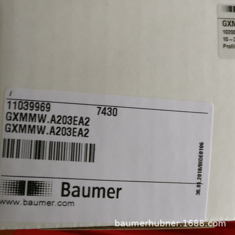 baumer编码器ITD 40 A 4 Y82 1024 H NI KR1 S 15 IP66