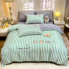 Summer Lightweight Luxury Washable Tencel Quilt Set Four-Piece Set, Washable Summer Cool Quilt, Group Buying Activity Gift, Air Conditioned Quilt Wholesale