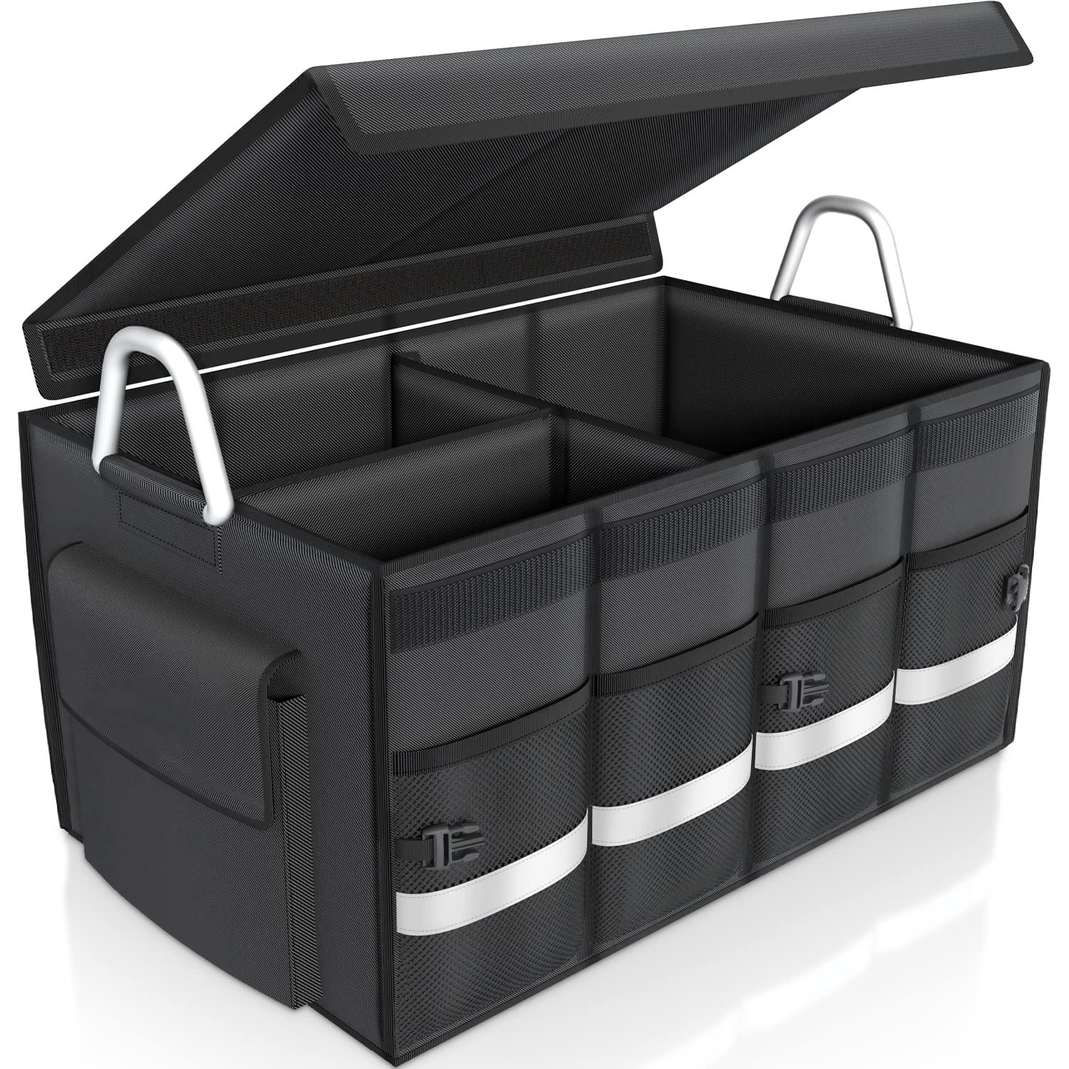 Car Glove Box Oxford Cloth Car Storage Folding Storage Box Trunk Storage Box