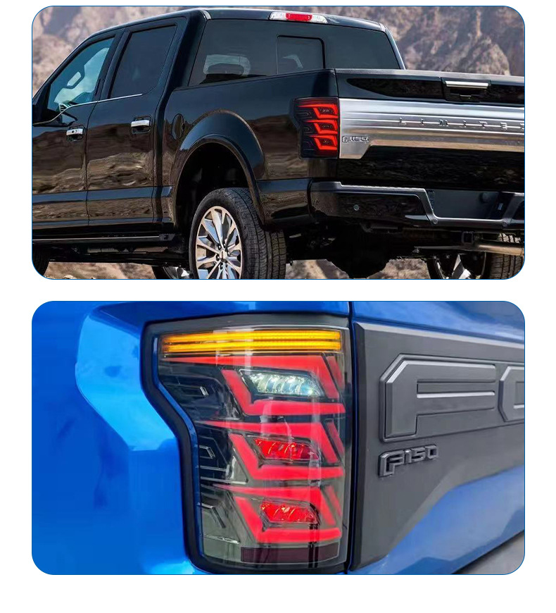 Factory Direct supply suitable for Ford Raptor F150 taillight 2015-2021 quality reliable large quantity excellent price wholesale