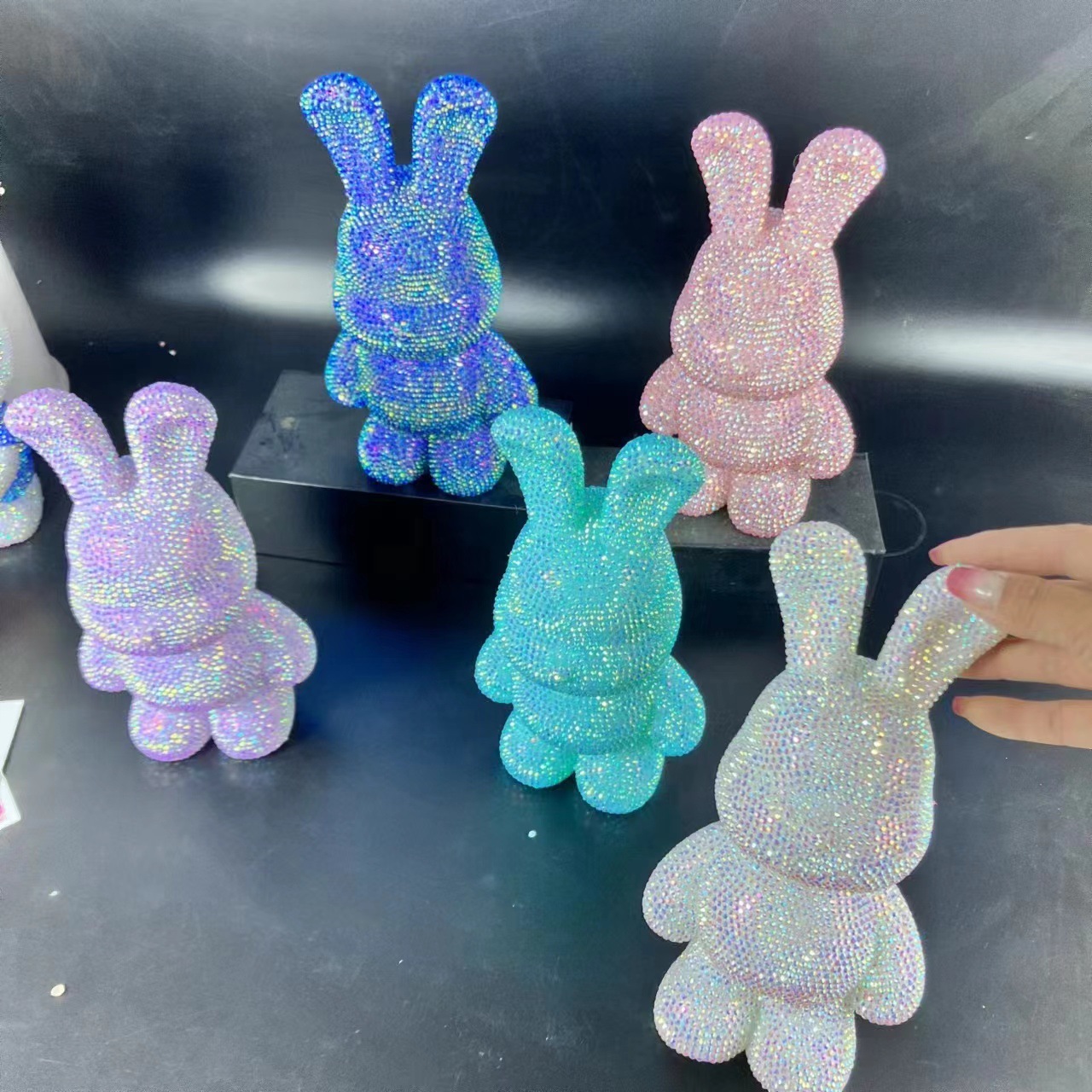 Muñeca de perforación transfronteriza di-stick violenta oso de diamantes manuales de diamantes de diamantes