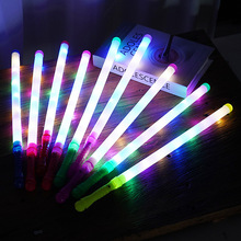 七彩发光棒闪光棒 彩色仙女棒LED电子闪光棒演唱会助威道具批发