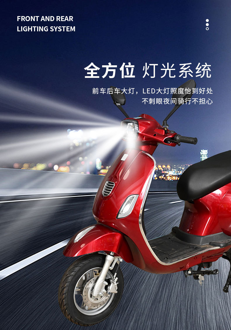 Foreign Trade Export Electric Vehicle Tsl2 Electric Motorcycle High-Speed Long-Range Battery Vehicle New Model Two-Wheeled Scooter Electric Vehicle