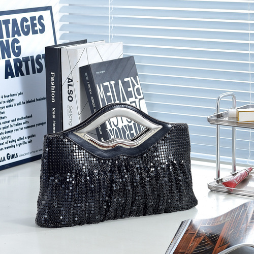 Supply of aluminum sheet fashion handbags, banquet bags, women's bags, cheongsam bags, dress bags, fashion bags, temperament women's bags