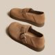 Birkenth Shoes Women's 2024 Spring and Autumn New Retro Slip-on Outwear Lazy All-inclusive Thick Sole Shoes Fishing Birkenth Shoes