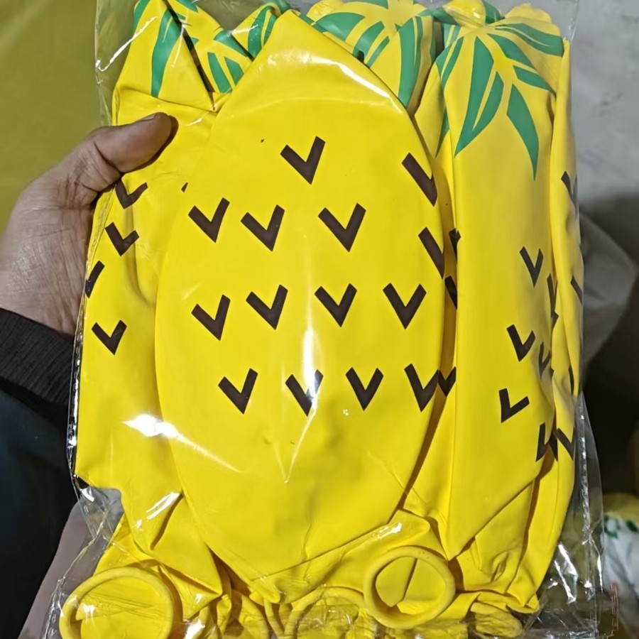 Печать 36-дюймового идеального круга: желтый ананас, 10 штук.