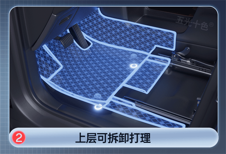 Specially designed for 26 models of Leapmotor D19, full-coverage car modification interior accessories, carpet and floor mat supplies