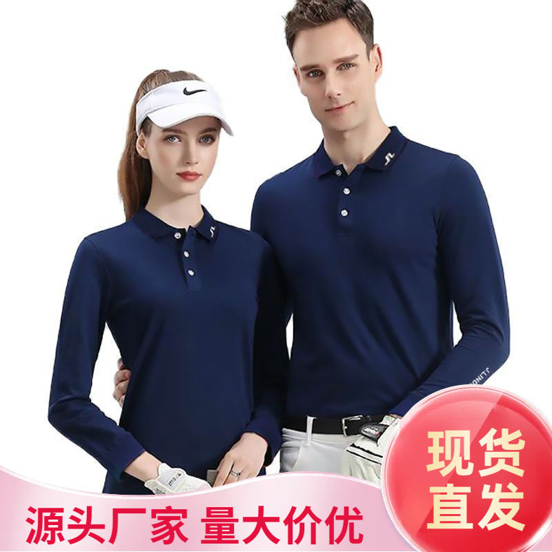 Golf Clothing Long-Sleeved Women's Long-Sleeved T-Shirt Breathable Quick-Drying Polo Shirt Women's Sports Jersey Spring New Style