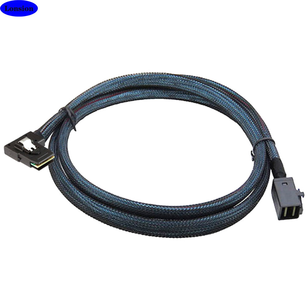 Mini SAS SFF-8643 To SFF-8087 Server Adapter Cable – 4i Internal Connector