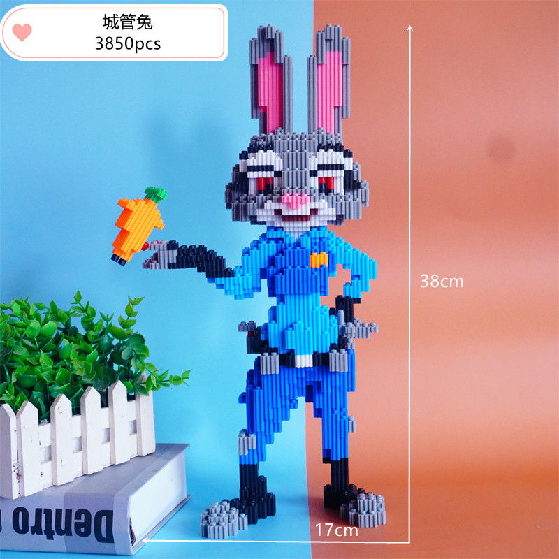 CLS Trendy Le Sen pequeños gránulos ensamblados bloques de construcción Linabel rompecabezas juguetes para niños regalos para niños y niñas