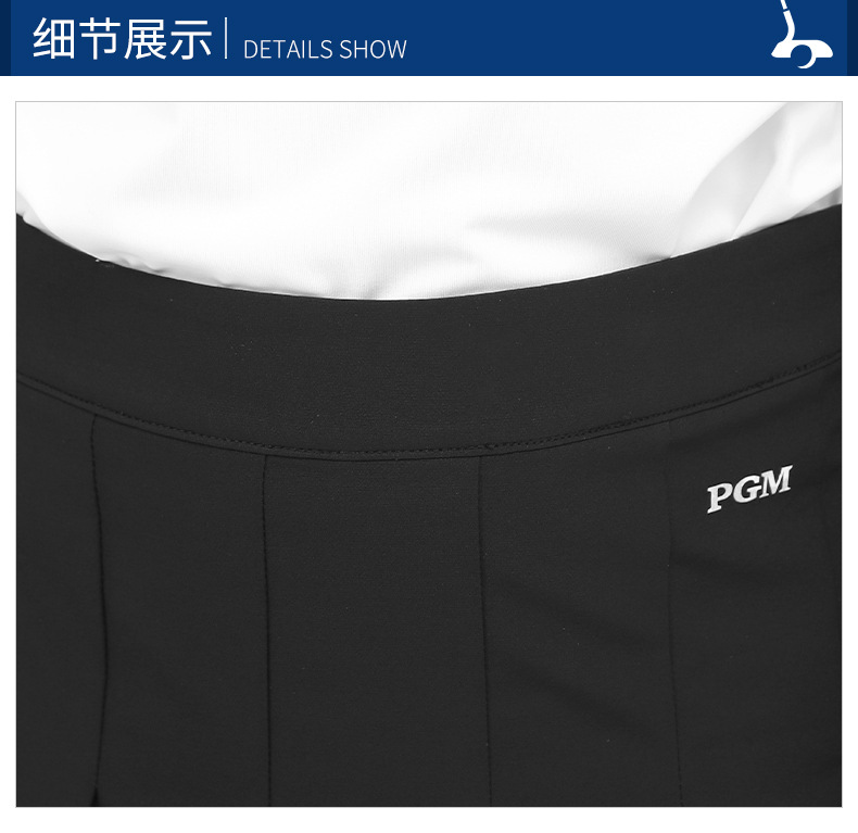 Váy golf bé gái thể thao chữ A thoáng khí mùa hè — QZ069 Màu Đỏ, QZ069 màu xanh hải quân, QZ069 màu đen, QZ069 màu trắng chi tiết 15