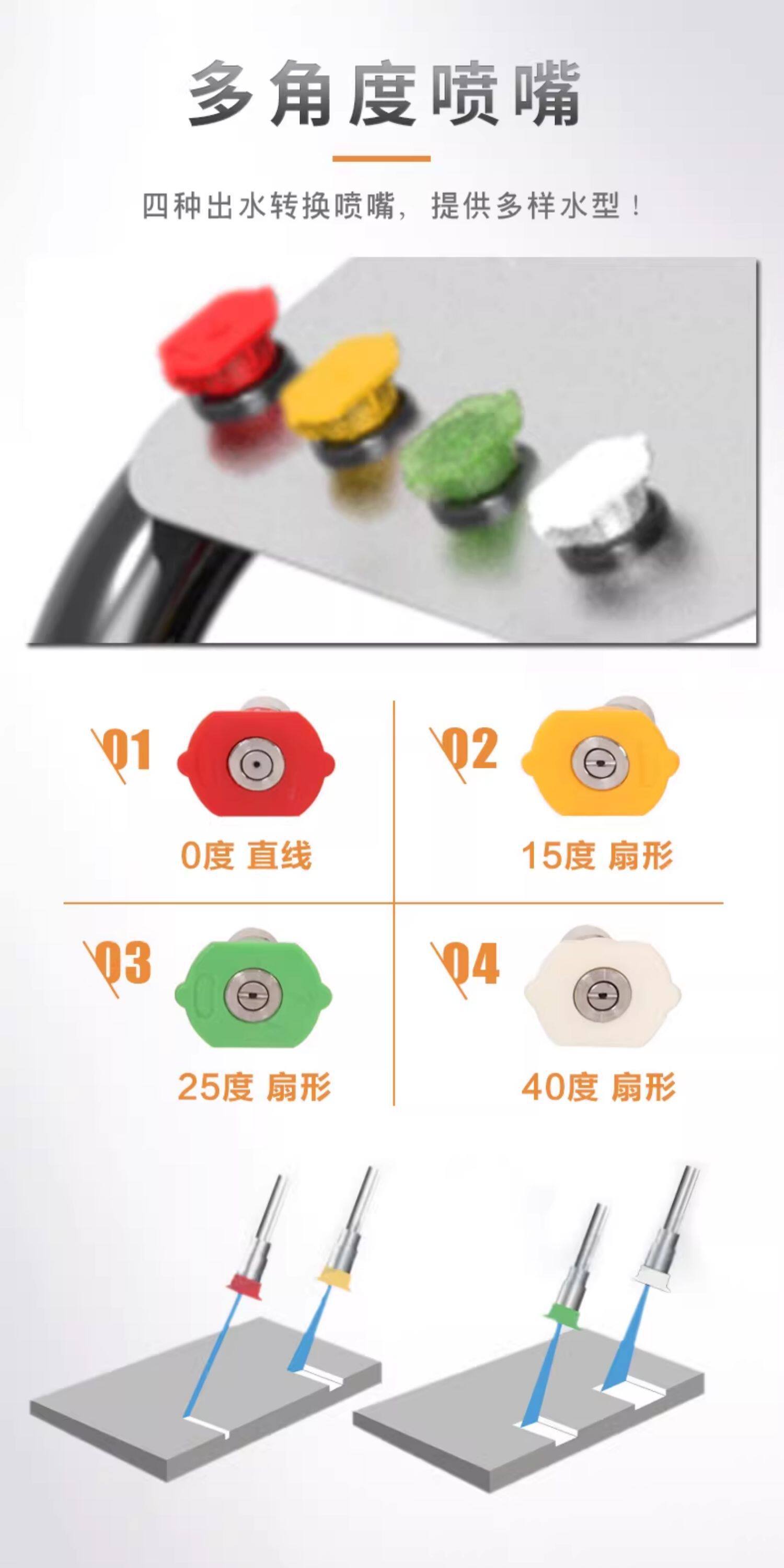 Panda New Product Professional Commercial Car Washing Machine High-Pressure Cleaning Machine Water Gun Equipment Farm Hose Reel 3.5Kw