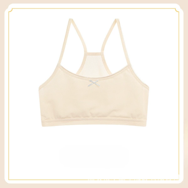 Tank top, beautiful back, strap bra, flesh color