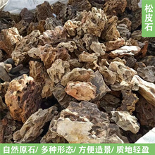 大量供应多孔松皮石 小假山装饰木化石水草缸盆景装饰假山石松皮