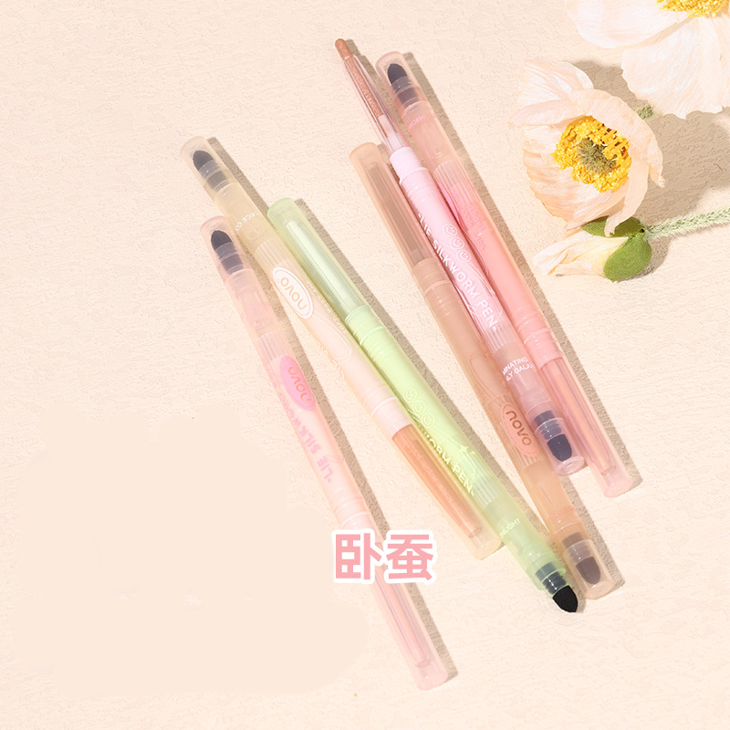 【Special Clearance】Novo New Model Eyeliner Pen with Pearlescent and Matte Finish, Smooth and Easy to Apply, Colorful and Soft, Sweet Girl Eyeliner Pen