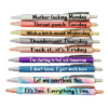 Nine round bead pen sets from Monday to Sunday pen set The interesting pens and fun round beads set