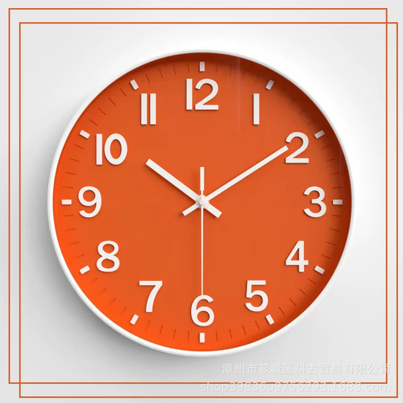 30 см допамин детские красочные настенные часы простые модные современные молодые стильные бесшумные часы часы для гостиной