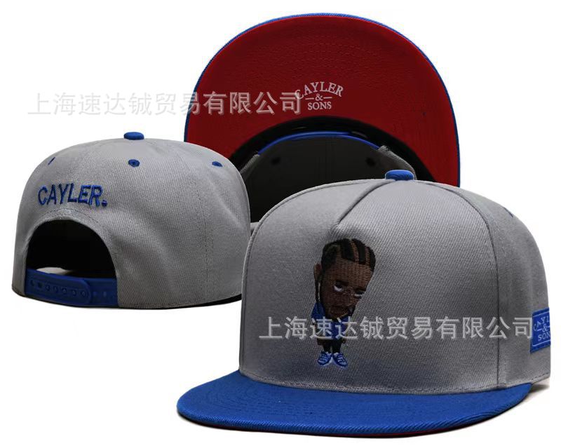 Mayorista comercio exterior sombrero plano sombrero ajuste sombrero sombrero de automóvil sombrero de moda americana sombrero de sol sombrero de sol