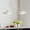Scandinavian modern and minimalistic design ceiling lamp for living room railed, comfortable light spectrum