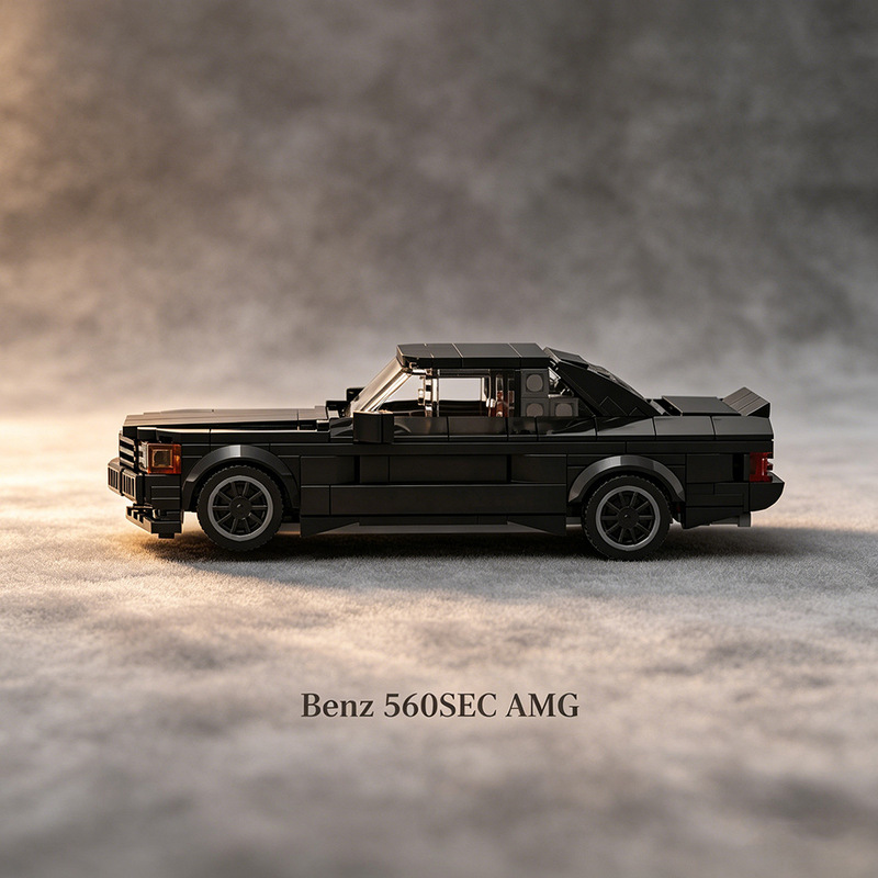 Black Retro Sports Car Building Block Assembly Model, Compatible with Lego Car Ornaments, Children's Educational Toys Wholesale Black Retro Sports Car Building Block Assembly Model, Compatible with Lego Car Ornaments, Children's Educational Toys Wholesale