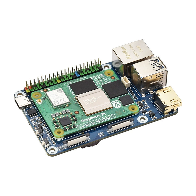 WeiXue Raspberry Pi CM5 расширительная плата Compute Module 5 IO базовая плата CM5 модуль вычислений платформа для разработки