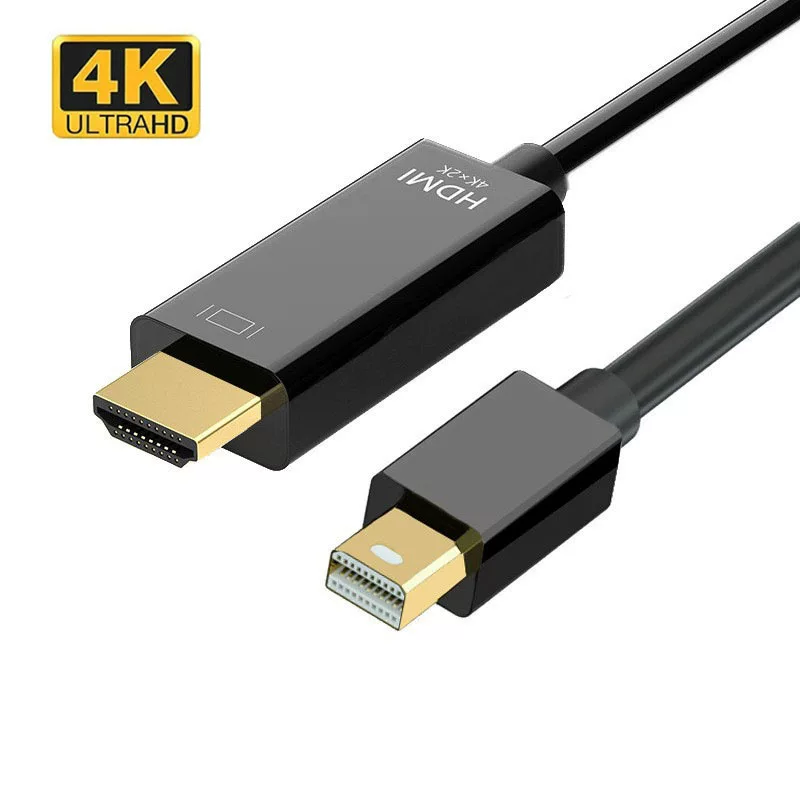 Переходная кабельная плата Mini DP на HDMI 4K высокое разрешение компьютерный дисплей проектирующая карта металлический интерфейс передача стабильна