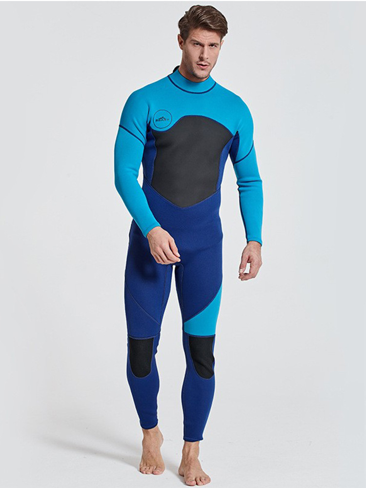 Traje de neopreno de 3 mm para buceo y surf, manga larga, térmico y profesional
