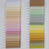 Производитель источника Caijiang Tr Plain Plain, не поддерживающий, 80% полиэфир/20% хлопковая весна и летняя высококачественная ткань платья