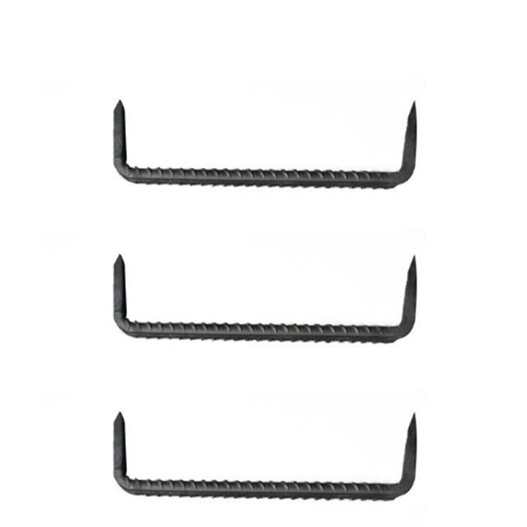 Pincel manual para ferrocarriles, rastrillo de construcción de barcos, rosca, clavo de doble punta, barras de refuerzo, punta de doble punta