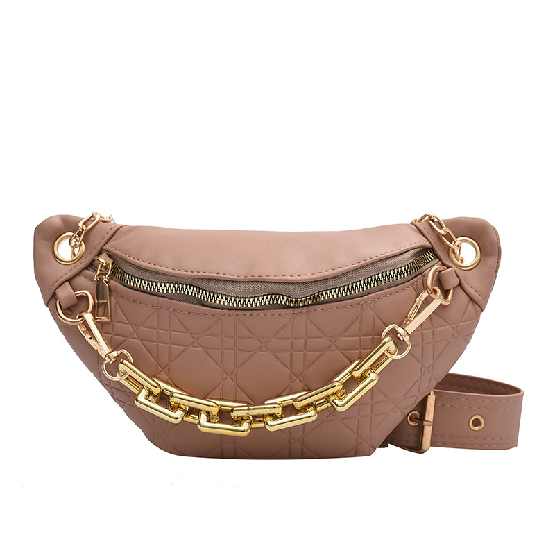 Damen Diamond Chain Crossbody Schultertasche