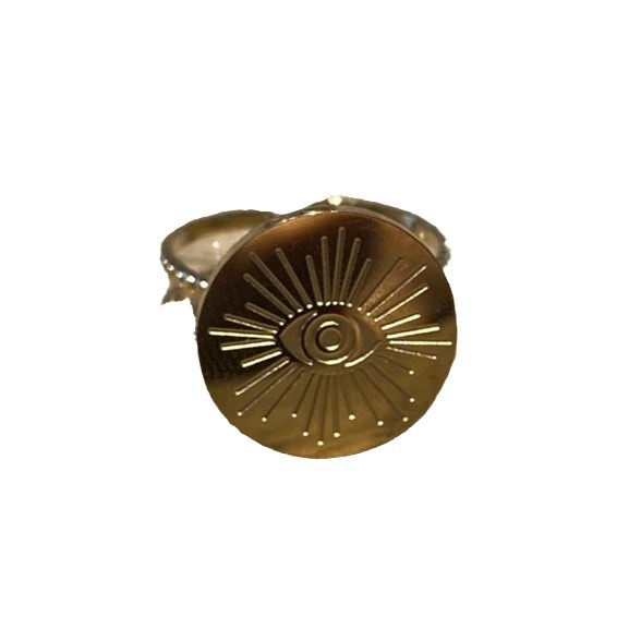 Hot selling Handjewelry Devil Evil Eye Round Personalized Fashion Women's Ring Simple_voghion.com