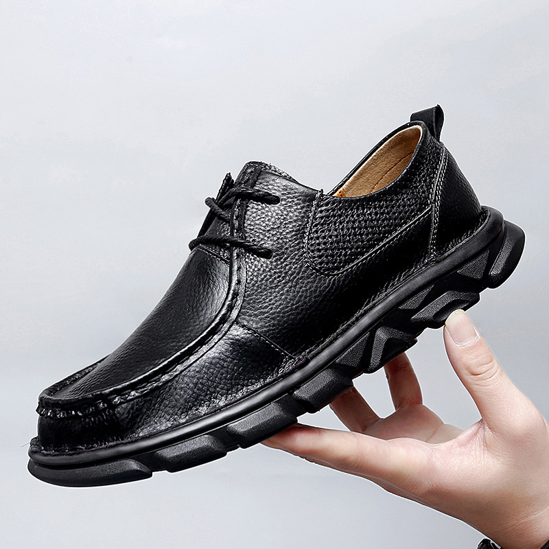 Suit all-season for leisure, fashionable shoes with shoelaces, plus size, 38, large size  (38-47) 2