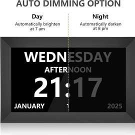 10.1寸工厂直销智能数码时钟高清液晶屏显示U盘SD卡播放视频图片