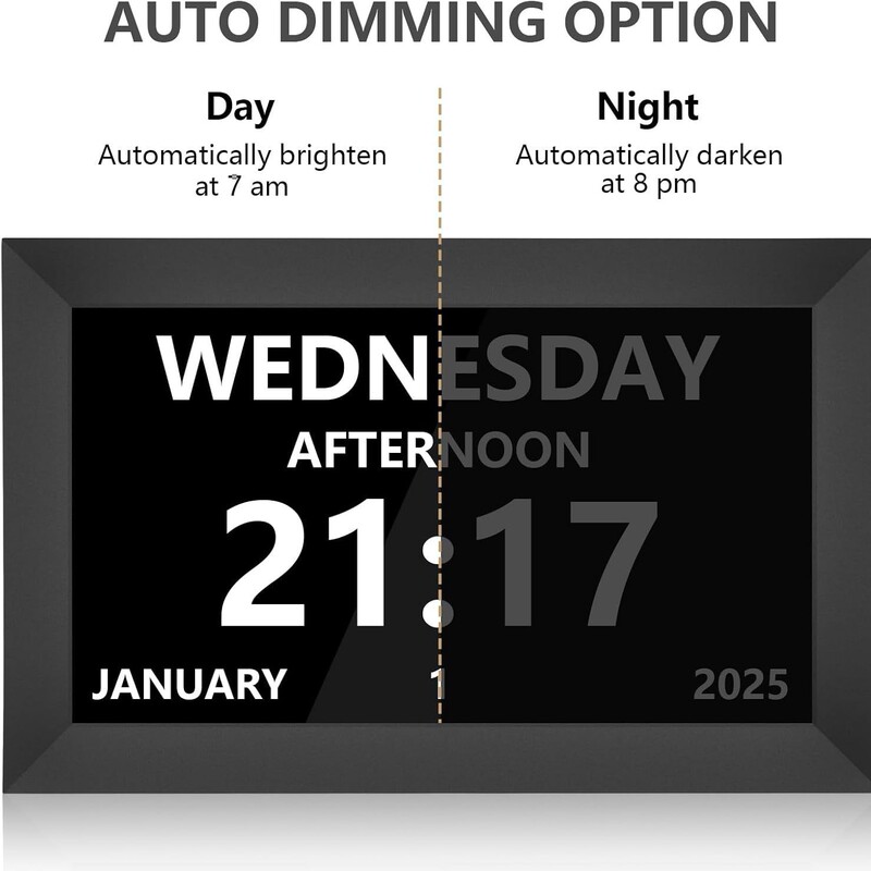 10.1inch Factory Direct Sales Smart Digital Clock Hd Lcd Screen Display U Disk Sd Card to Play Video Pictures