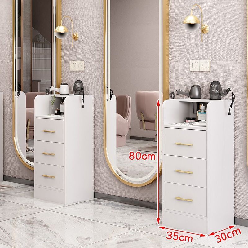 Armario de herramientas de peluquería, carrito pequeño, salón de peluquería, escritorio de herramientas especial, estante multifunción, salón de peluquería, armario de peluquería