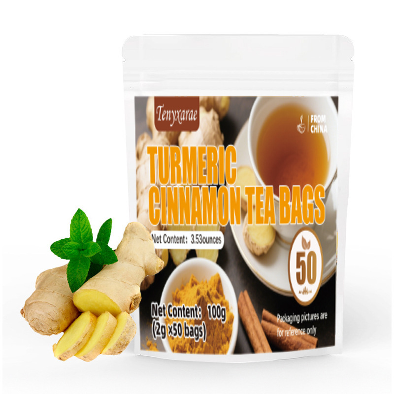 Lemon Ginger Tea Solid Drink 2g x 50 Sachets Instant Herbal Tea for Daily Home Brewing key features
