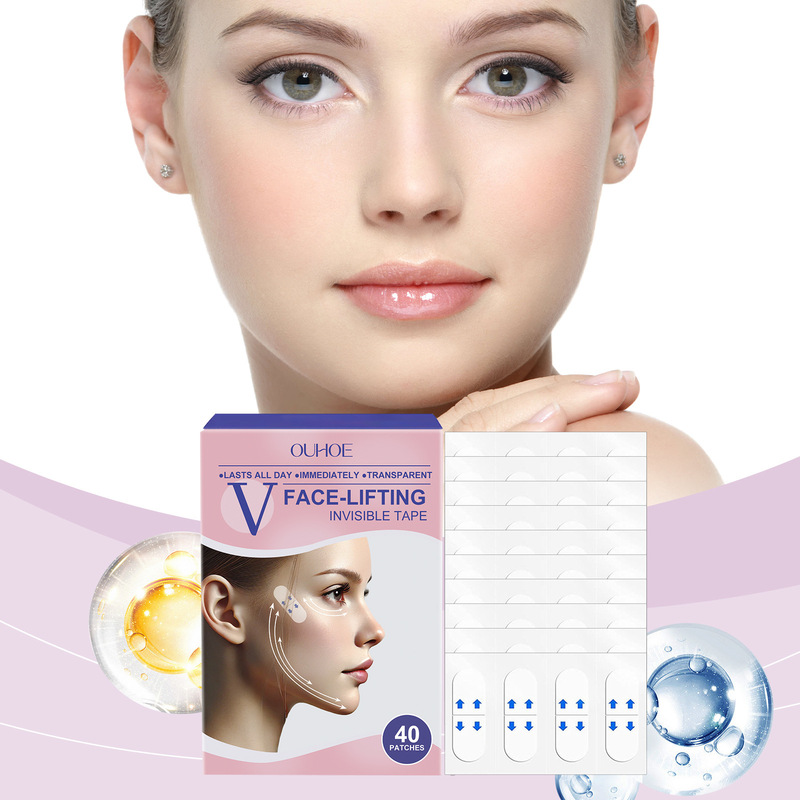 Cross-Border Ouhoe Facial Care Patch, Hydrating, Rejuvenating, Breathable, Invisible Chin V-Line Facial Care Patch