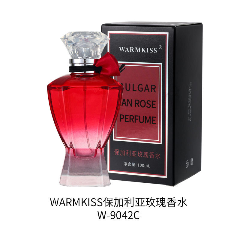 WARMKISS Black Beauty Midnight Bulgaria Rose Ladies Perfume duradero nicho fresco Comercio exterior transfronterizo
