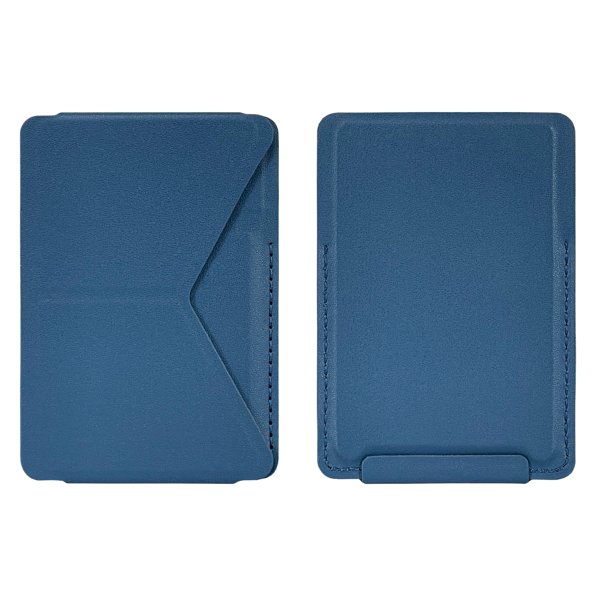 Soporte de bolsa de tarjeta de teléfono móvil de cuero PU magnético plegable para escritorio adecuado para productos de la serie Apple IPHONE que pueden imprimir LOGO