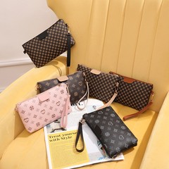 印花小方包2023ladies bag小眾設計斜挎包休閒簡約女士包包女手提