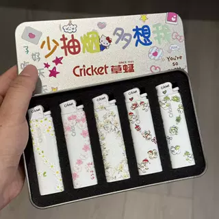 cricket/草蜢高颜值可爱防爆卡通风格打火机男生礼物可送老公