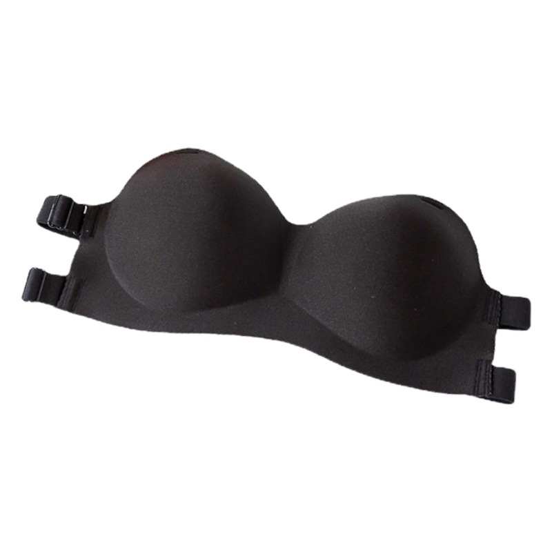 Cross-Border Tube Top, Beautiful Back, Glossy One-Line Strapless Chest Wrap, Sexy Push-Up Invisible Bra, Anti-Exposure Intimates for Women