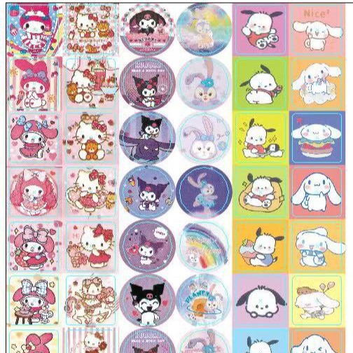 롤 스티커 - 리틀 KT