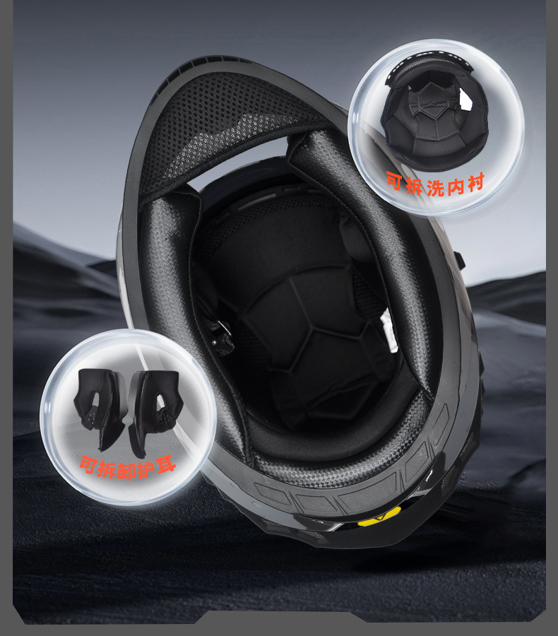 Suitable for 3C Certified Electric Cruise Motorcycle Safety Helmets for Men and Women, Universal Motorcycle Summer Bluetooth Earphones for All Seasons